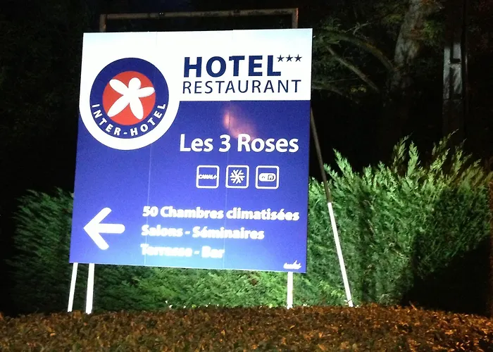 Les Trois Roses, Grenoble ホテル メラン